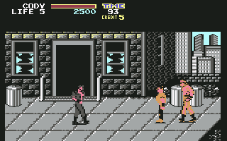 Final Fight screenshot 5 for Commodore 64